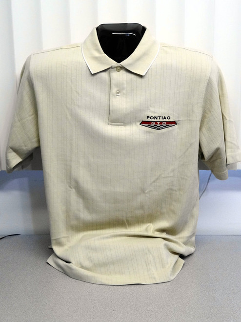 GTO Pontiac Textured polo shirt