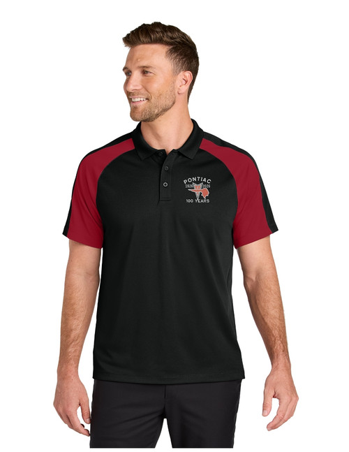 PONTIACS 100 YEAR CELEBRATION 1926-2026 Port Authority® Wearever Performance Pique Colorblock Polo