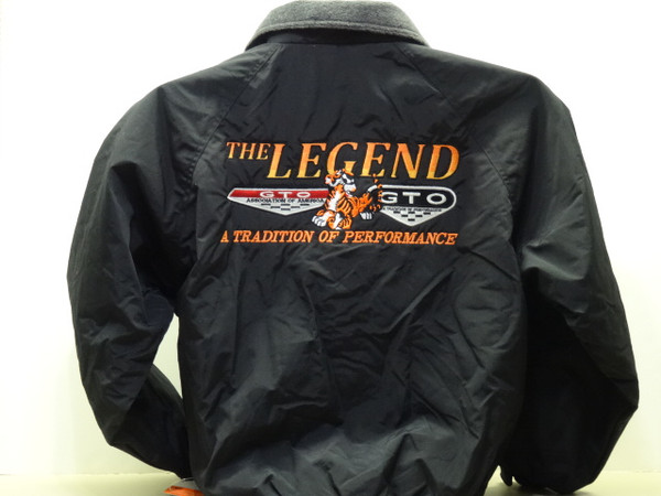 GTOAA 3 SEASON JACKET FRONT AND BACK LOGO