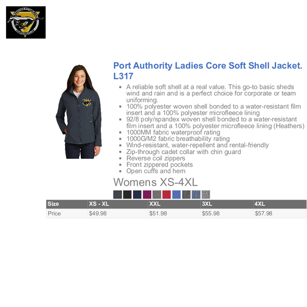 GREATER PITTSBURGH MUSTANG CLUB CORE SOFT SHELL JACKET