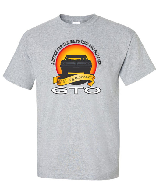 LIMITED EDITION 60TH ANNIVERSARY PONTIAC GTO TEE SHIRT