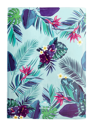 A4 Book Cover - Beach Blooms I