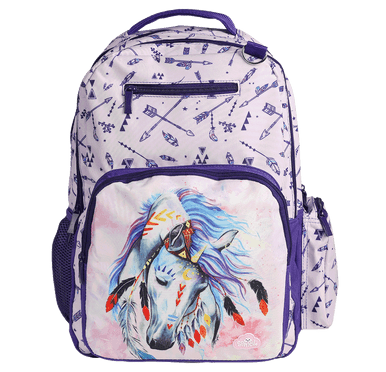 Big Kids Backpack - Dreamcatcher Horse