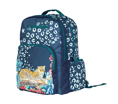 Big Kids Backpack - Leopard Queen