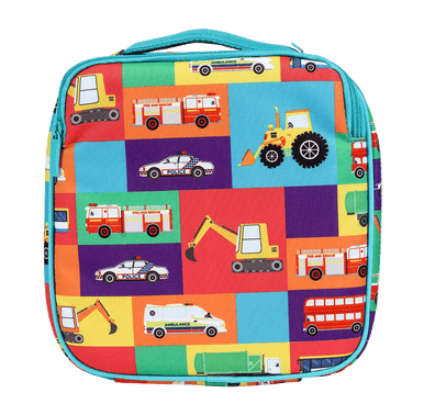Little Cooler Lunch Bag - Transport Town