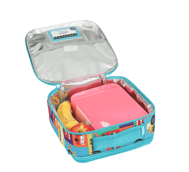 Little Cooler Lunch Bag - Transport Town