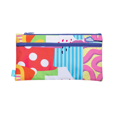 Twin Zip Pencil Case - Colourburst