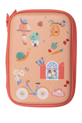 Hard Head Pencil Case - Secret Garden