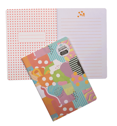 A5 Stitch Notebook - Colourburst