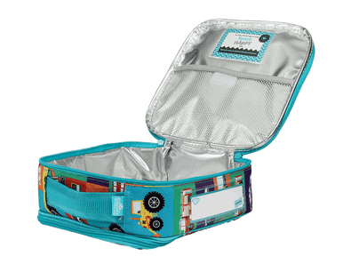 Little Cooler Lunch Bag + Chill Pack - Transport Town