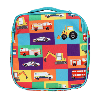 Little Cooler Lunch Bag + Chill Pack - Transport Town