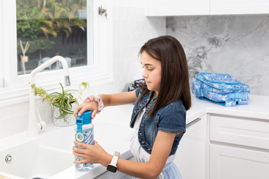 Big Water Bottle - Boho Blue