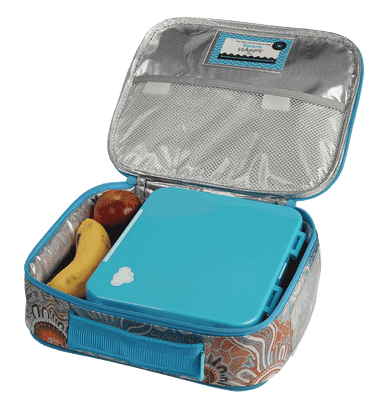 Yumbox Lunchbox w. 6 Room - Bento Original - Safari Orange w. Ju