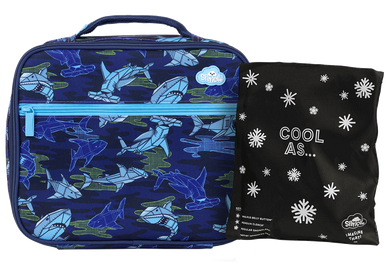 Australia Smiggle Original Lunch Bag Boys Blue Game Bento Bag