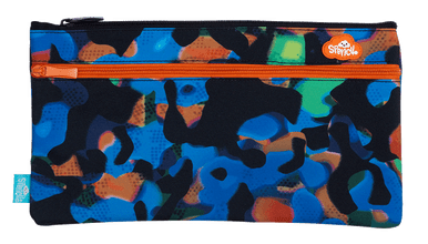 Twin Zip Pencil Case - Virtual Camo