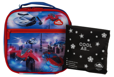 Hang Ten Basic Insulated Lunch Bag for School and Work, Thermal Reusable  Office Lunch Box for Kids, Boys, Girls, Men, Women (Palm Trees) 