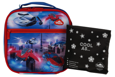 Little Cooler Lunch Bag + Chill Pack - Flying Cars