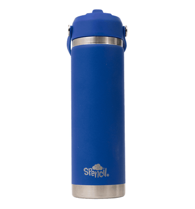 Big Insulated Water Bottle 650ml - Azure