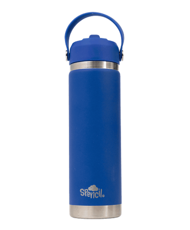 Big Insulated Water Bottle 650ml - Azure