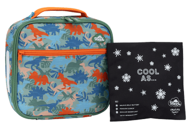 Little Cooler Lunch Bag + Chill Pack - Dinosaur Safari