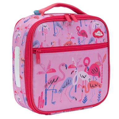 Little Cooler Lunch Bag + Chill Pack - Flamingo Splash