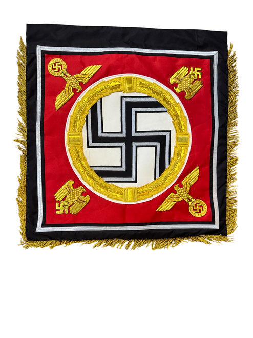GERMAN FUHRER STANDARD DOUBLE SIDED BANNER GERMAN FUHRER STANDARD DOUBLE SIDED BANNER