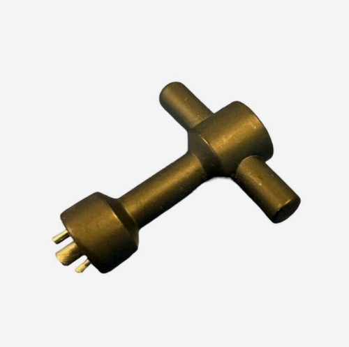 WWII GERMAN LUFTWAFFE PARATROOPER JUMP M38 HELMET LINER BOLT TOOL