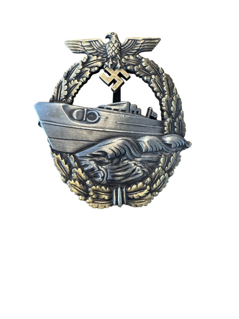 Kriegsmarine E-boat Badge 2nd Type
