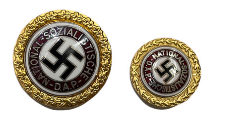 Gold NSDAP Party Pin