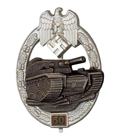 Panzer Assault Badge - 50