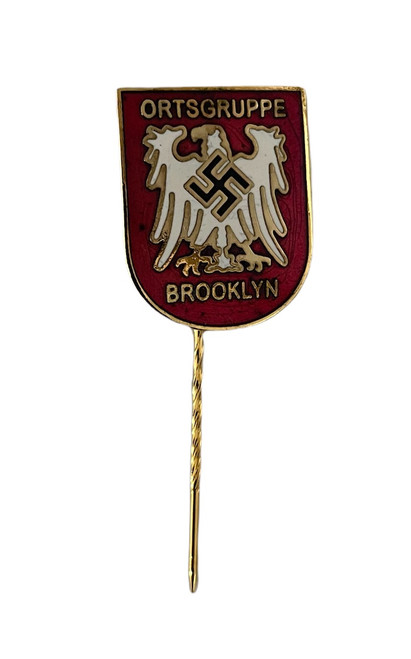 NSDAP Party Ortsgruppe in Brooklyn NY Enamel Pin