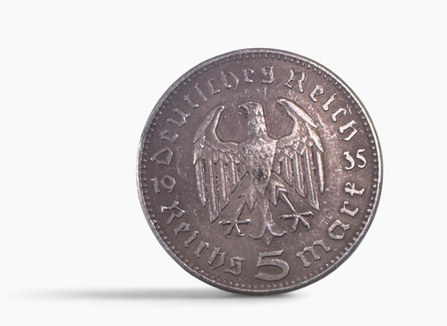 5 Reichmark Hindenburg Coin
