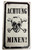 Achtung Minen Metal Sign