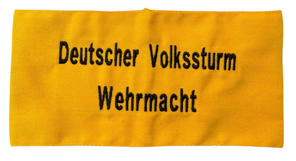 Deutsche  Volkssturm Armband (Yellow)