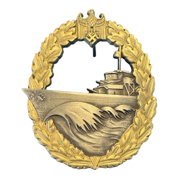 Kriegsmarine E-boat Badge 2nd Type