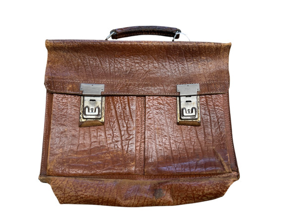 Vintage Leather Briefcase