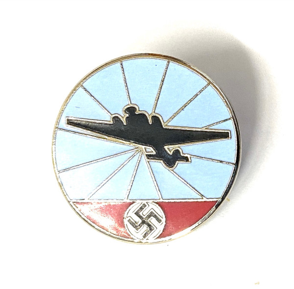 Reichsluftschutz (RLB) Aircraft Warning Service Badge - Front