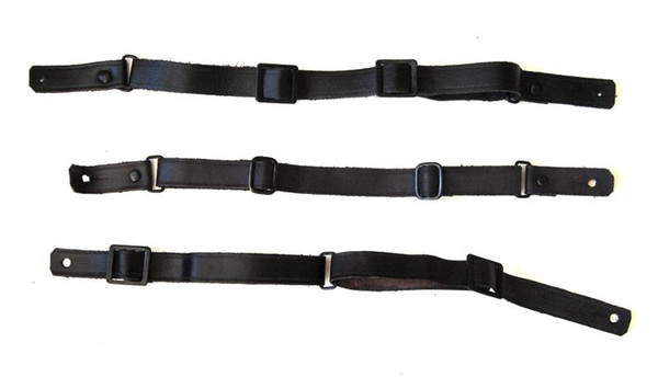 German Visor Chin Straps - Heer - Waffen SS - Luftwaffe