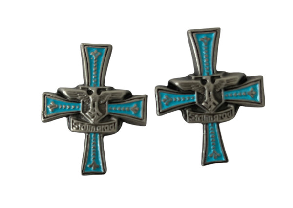 Stalingrad Cross Cypher Set - Silver