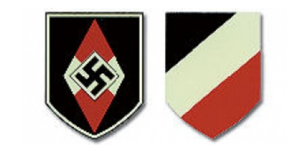 German Hitler Youth Helmet Decal