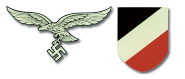 Luftwaffe Late German Helmet Decal