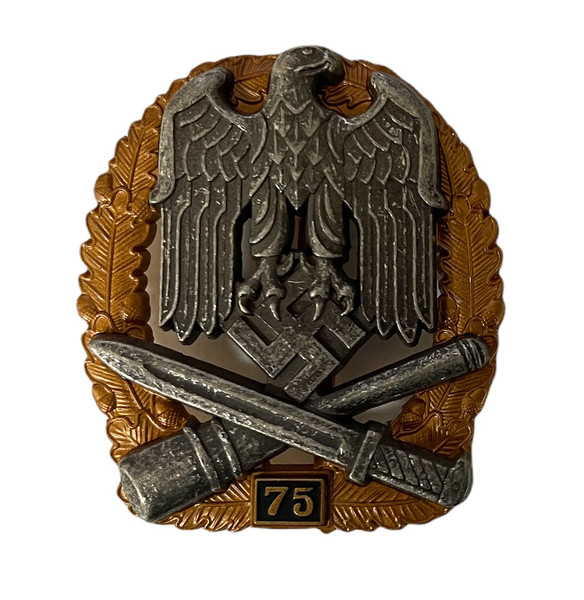 General Assault Badge 75 Action