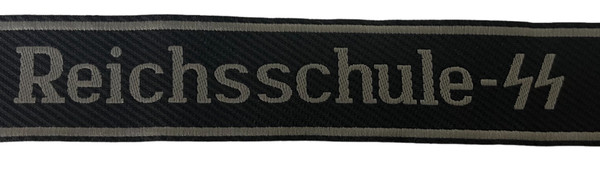 Reichsschule-SS Cuff Title