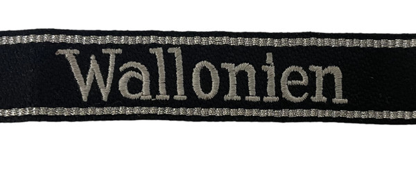 Wallonien Cuff Title- Embroidered