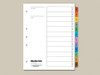 Monthly Index Tab Dividers, Jan-Dec