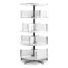 Moll Deluxe Binder & File Carousel, 4-Tier Shelving
