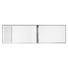 One-Touch Ledger-Sized 3-Ring Binder for 11" x 17" Paper, 2" Spine, Open