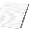 Alphabetical Index Tab Dividers, A-Z Tab Set