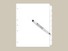 Blank Write-On Index Tab Dividers, 8-Tab Set
