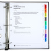 Medical Records Index Tab Dividers, 10-Tab Set - In Binder